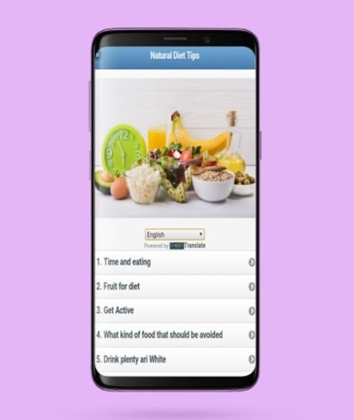 Run android online APK Natural Diet Tips from MyAndroid or emulate Natural Diet Tips using MyAndroid