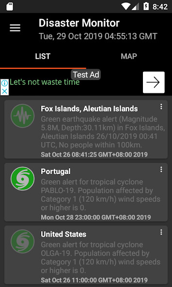Run android online APK Natural Disaster Monitor from MyAndroid or emulate Natural Disaster Monitor using MyAndroid Run android online APK Natural Disaster Monitor from MyAndroid or emulate Natural Disaster Monitor using MyAndroid
