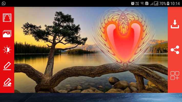 Emulate Android APK Natural Photos Frame