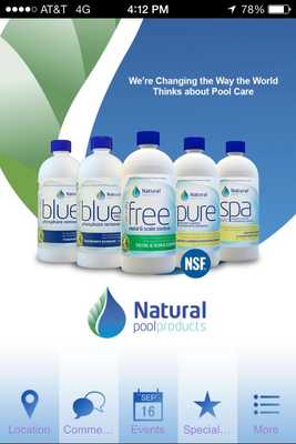 Emulate Android APK Natural Pool Products