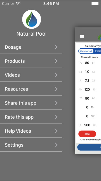 Emulate iPhone app Natural Pool using MyAndroid Emulate iPhone app Natural Pool using MyAndroid