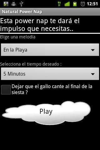 Emulate Android APK Natural Power Nap