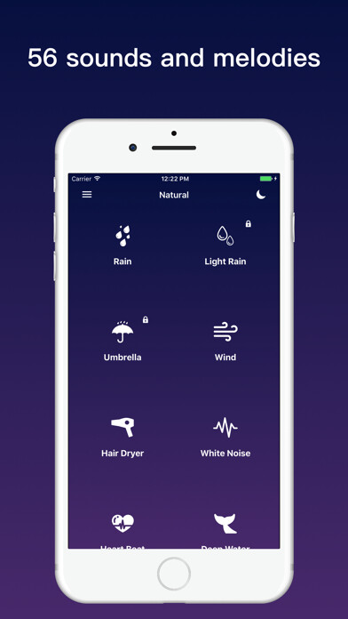 Emulate iPhone app Natural - Sleep Sounds using MyAndroid Emulate iPhone app Natural - Sleep Sounds using MyAndroid