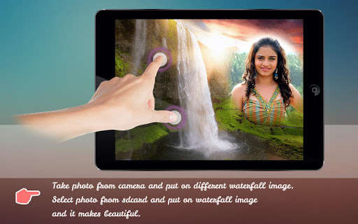 Emulate Android APK Natural Waterfall Photo Frame Emulate Android APK Natural Waterfall Photo Frame