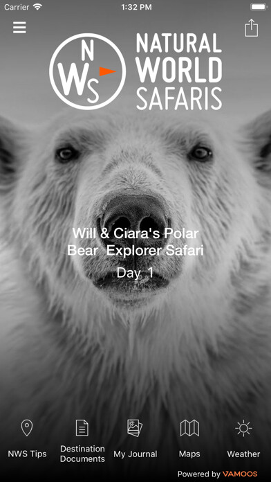 Emulate iPhone app Natural World Safaris using MyAndroid