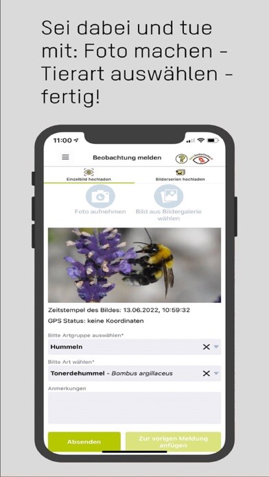 Emulate iPhone app naturbeobachtung.at using MyAndroid