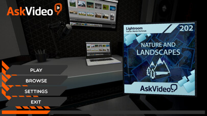 Emulate iPhone app Nature and Landscapes Course using MyAndroid