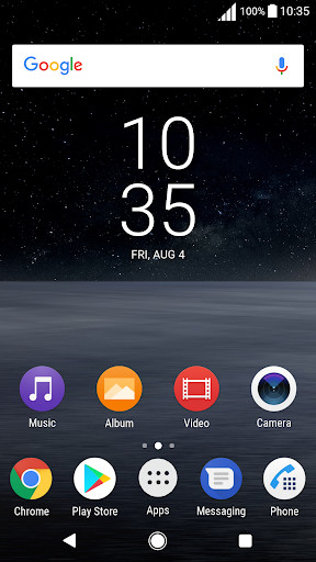 Run android online APK Nature Black Theme Xperia 1 from MyAndroid or emulate Nature Black Theme Xperia 1 using MyAndroid