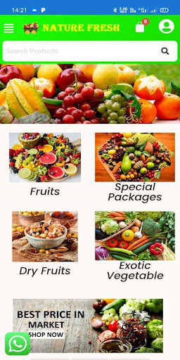 Run android online APK Nature Fresh Amravati from MyAndroid or emulate Nature Fresh Amravati using MyAndroid