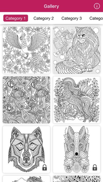 Emulate iPhone app nature mandala coloring book art therapy for adult using MyAndroid Emulate iPhone app nature mandala coloring book art therapy for adult using MyAndroid
