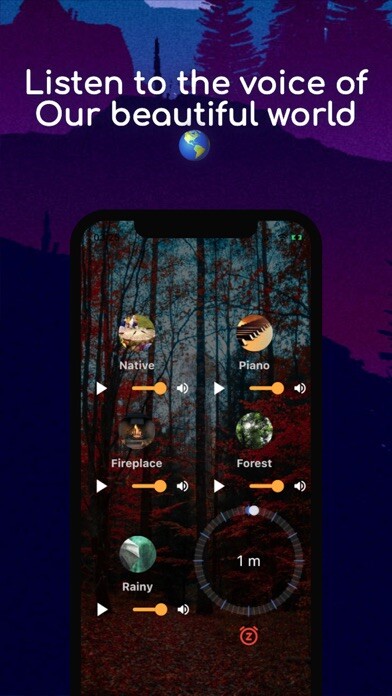Emulate iPhone app Nature Sounds : Relax & Calm using MyAndroid Emulate iPhone app Nature Sounds : Relax & Calm using MyAndroid