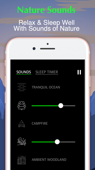 Emulate iPhone app Nature Sounds : Sleep & Relax using MyAndroid Emulate iPhone app Nature Sounds : Sleep & Relax using MyAndroid