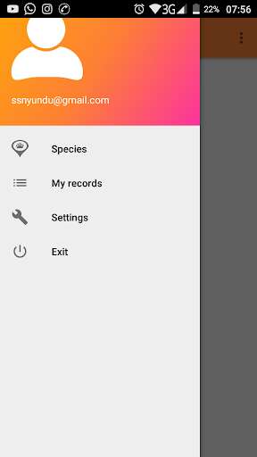 Emulate Android APK Nature Spotter