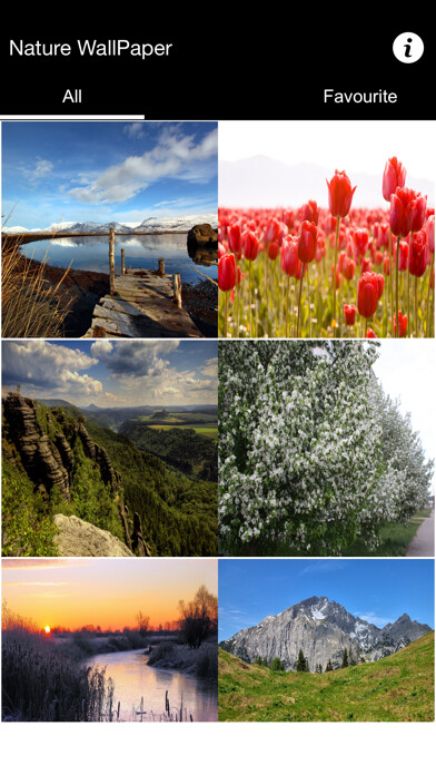 Emulate iPhone app Nature Wallpapers & Backgrounds for iPhone using MyAndroid Emulate iPhone app Nature Wallpapers & Backgrounds for iPhone using MyAndroid