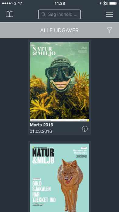 Emulate iPhone app Natur&Miljø using MyAndroid Emulate iPhone app Natur&Miljø using MyAndroid
