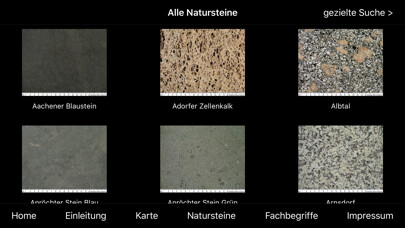 Emulate iPhone app Natursteine aus Deutschland using MyAndroid Emulate iPhone app Natursteine aus Deutschland using MyAndroid