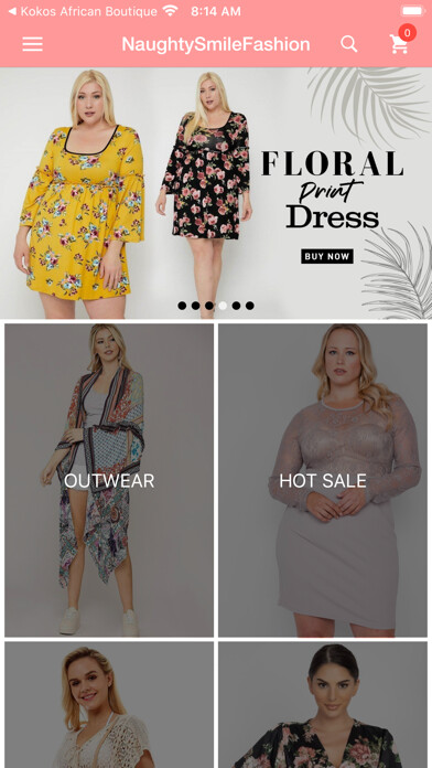 Emulate iPhone app NaughtySmileFashion using MyAndroid Emulate iPhone app NaughtySmileFashion using MyAndroid