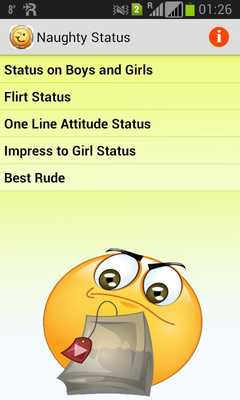 Emulate Android APK Naughty Status Emulate Android APK Naughty Status