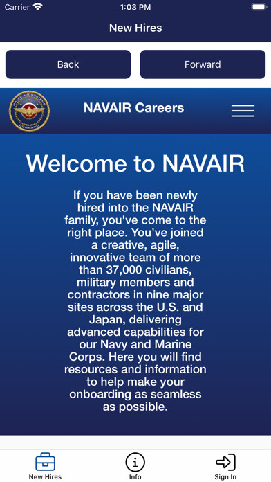 Run android online APK NAVAIR Onboarding App from MyAndroid or emulate NAVAIR Onboarding App using MyAndroid Run android online APK NAVAIR Onboarding App from MyAndroid or emulate NAVAIR Onboarding App using MyAndroid