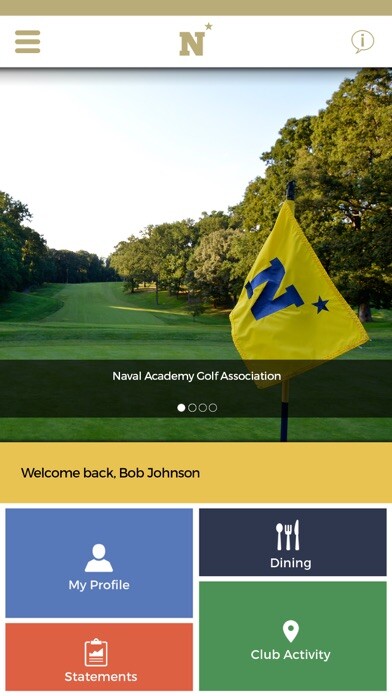 Emulate iPhone app Naval Academy Golf Association using MyAndroid Emulate iPhone app Naval Academy Golf Association using MyAndroid