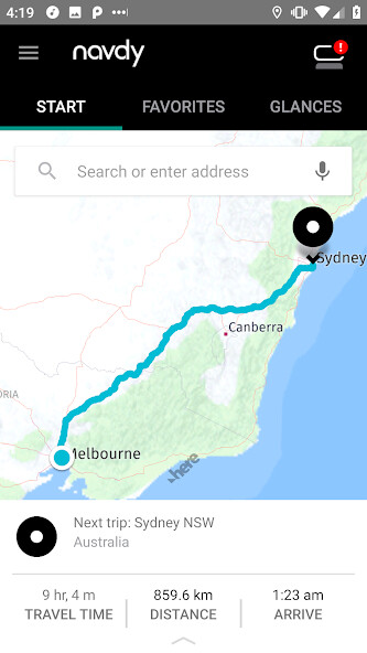 Run android online APK Navdy (alelec) from MyAndroid or emulate Navdy (alelec) using MyAndroid