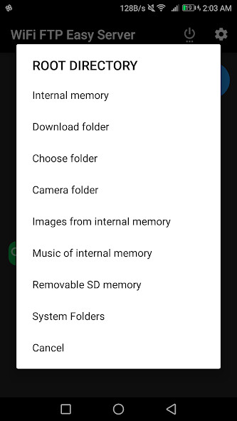 Run android online APK Navegati FTP from MyAndroid or emulate Navegati FTP using MyAndroid