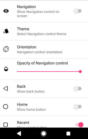 Run android online APK Navigation Center - X HOME BAR from MyAndroid or emulate Navigation Center - X HOME BAR using MyAndroid