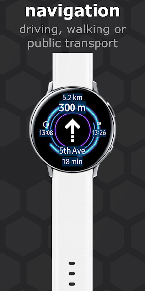 Emulate Navigation for watch from MyAndroid or run Navigation for watch using MyAndroid