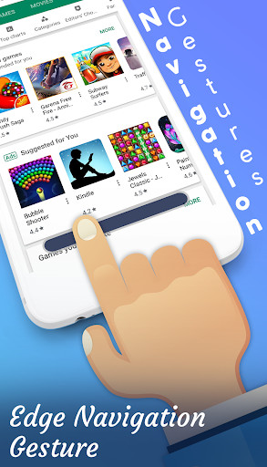 Run android online APK Navigation Gestures - Edge Navigation Gesture from MyAndroid or emulate Navigation Gestures - Edge Navigation Gesture using MyAndroid