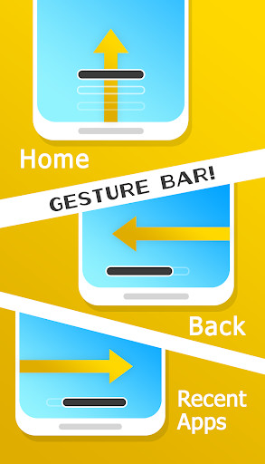 Emulate Navigation Gestures - Edge Navigation Gesture from MyAndroid or run Navigation Gestures - Edge Navigation Gesture using MyAndroid