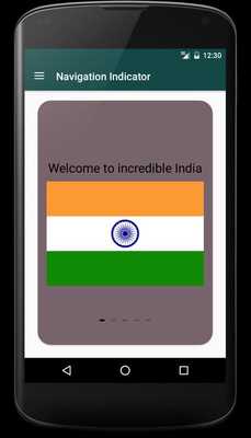 Emulate Android APK Navigation Indicator Emulate Android APK Navigation Indicator