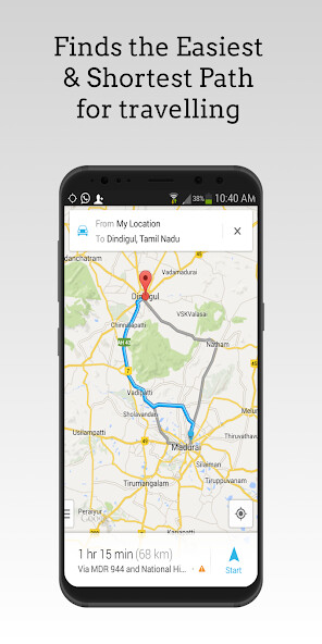 Emulate Navigation & Maps Route Finder from MyAndroid or run Navigation & Maps Route Finder using MyAndroid