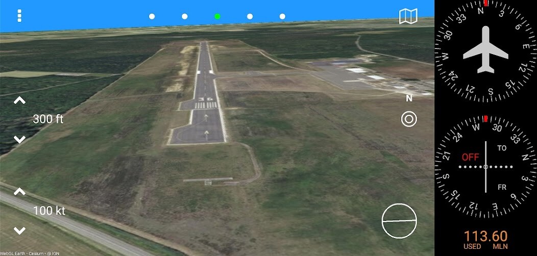 Emulate Navigation VFR from MyAndroid or run Navigation VFR using MyAndroid