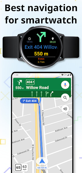 Run android online APK Navigation Wear from MyAndroid or emulate Navigation Wear using MyAndroid