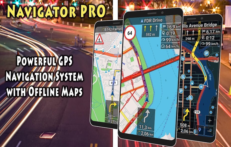 Run android online APK Navigator PRO from MyAndroid or emulate Navigator PRO using MyAndroid