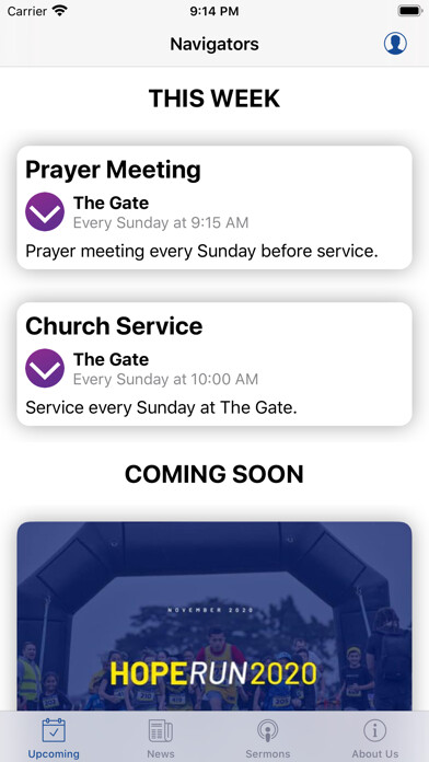 Emulate iPhone app Navigators Church NZ using MyAndroid Emulate iPhone app Navigators Church NZ using MyAndroid