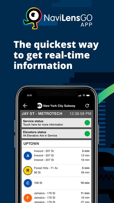 Run android online APK NaviLens GO from MyAndroid or emulate NaviLens GO using MyAndroid