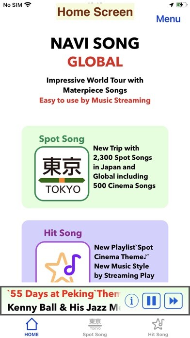 Emulate iPhone app Navi Song GLOBAL using MyAndroid Emulate iPhone app Navi Song GLOBAL using MyAndroid