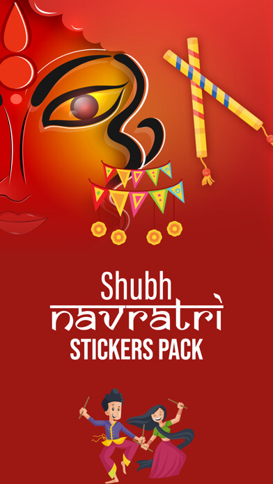 Emulate Android APK Navratri Stickers