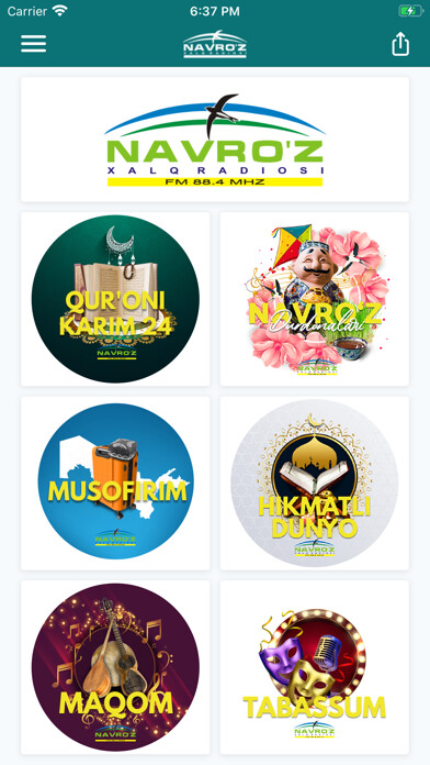 Emulate iPhone app Navruz FM using MyAndroid Emulate iPhone app Navruz FM using MyAndroid