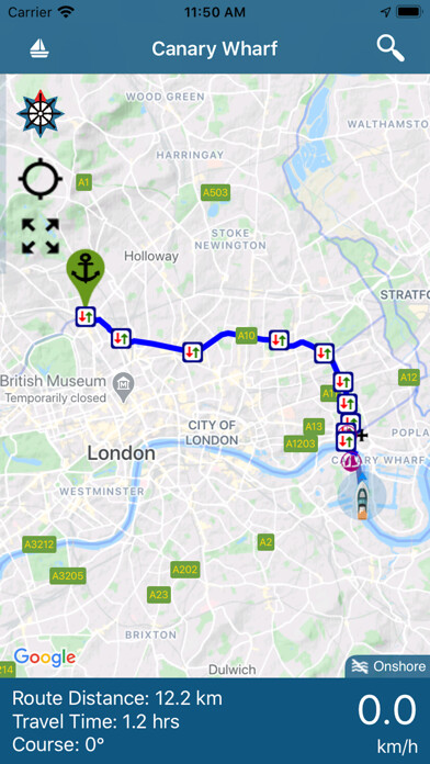Emulate iPhone app NavShip - Boat Navigation using MyAndroid Emulate iPhone app NavShip - Boat Navigation using MyAndroid