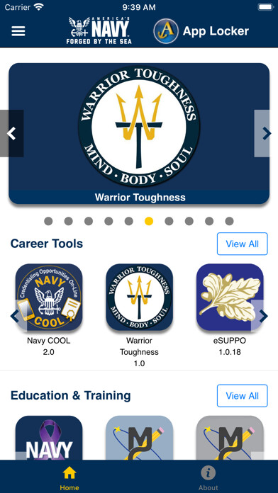 Emulate iPhone app Navy App Locker using MyAndroid Emulate iPhone app Navy App Locker using MyAndroid
