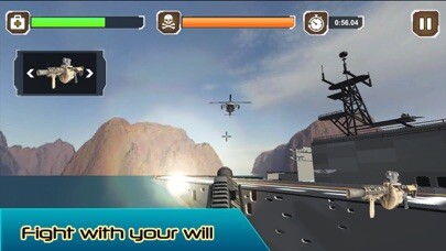 Emulate iPhone app Navy Gunship Fighting War 3D using MyAndroid Emulate iPhone app Navy Gunship Fighting War 3D using MyAndroid
