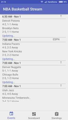 Emulate Android APK NBA Basketball Stream