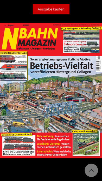 Emulate iPhone app N-Bahn Magazin using MyAndroid Emulate iPhone app N-Bahn Magazin using MyAndroid
