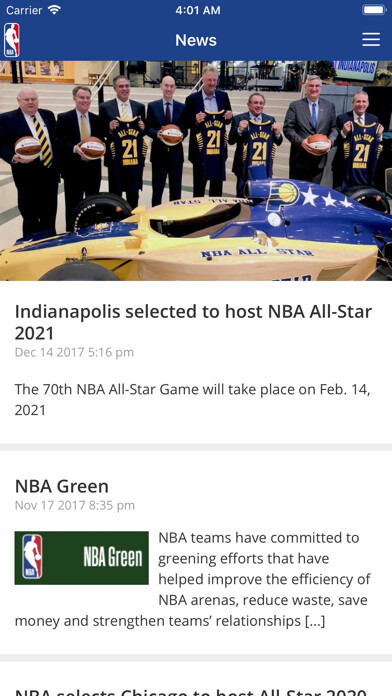 Emulate iPhone app NBA Team Tech using MyAndroid