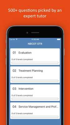 Emulate Android APK NBCOT OTR Practice Test