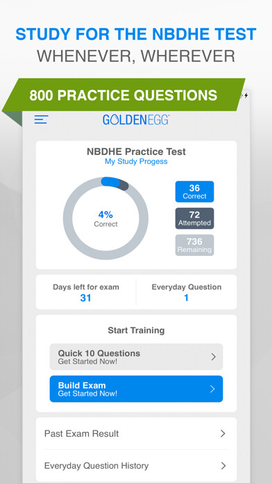 Emulate iPhone app NBDHE Practice Test using MyAndroid Emulate iPhone app NBDHE Practice Test using MyAndroid