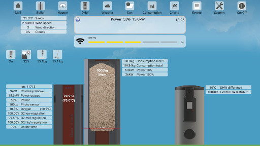 Run android online APK NBE v13 App for Pellet Burner from MyAndroid or emulate NBE v13 App for Pellet Burner using MyAndroid Run android online APK NBE v13 App for Pellet Burner from MyAndroid or emulate NBE v13 App for Pellet Burner using MyAndroid