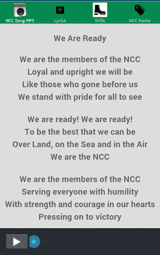 Run android online APK NCC Songs & Drills from MyAndroid or emulate NCC Songs & Drills using MyAndroid Run android online APK NCC Songs & Drills from MyAndroid or emulate NCC Songs & Drills using MyAndroid